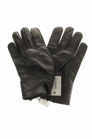 Ръкавици Hugo Boss, Цвят Черен, Цена 58,80 лв.