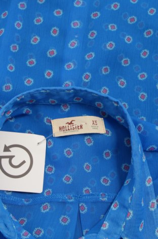 Γυναικείο πουκάμισο Hollister, Μέγεθος XS, Χρώμα Μπλέ, Τιμή 10,31 €