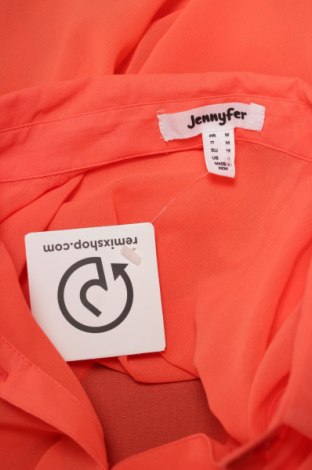 Γυναικείο πουκάμισο Jennyfer, Μέγεθος M, Χρώμα Πορτοκαλί, Τιμή 12,99 €