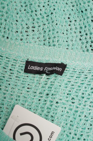 Дамски пуловер Ladies Fashion, Размер S, Цвят Зелен, Цена 25,00 лв.