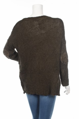 Дамски пуловер Alya, Размер L, Цвят Зелен, Цена 5,75 лв.