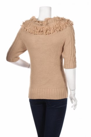 Дамски пуловер, Размер S, Цвят Бежов, Цена 5,50 лв.