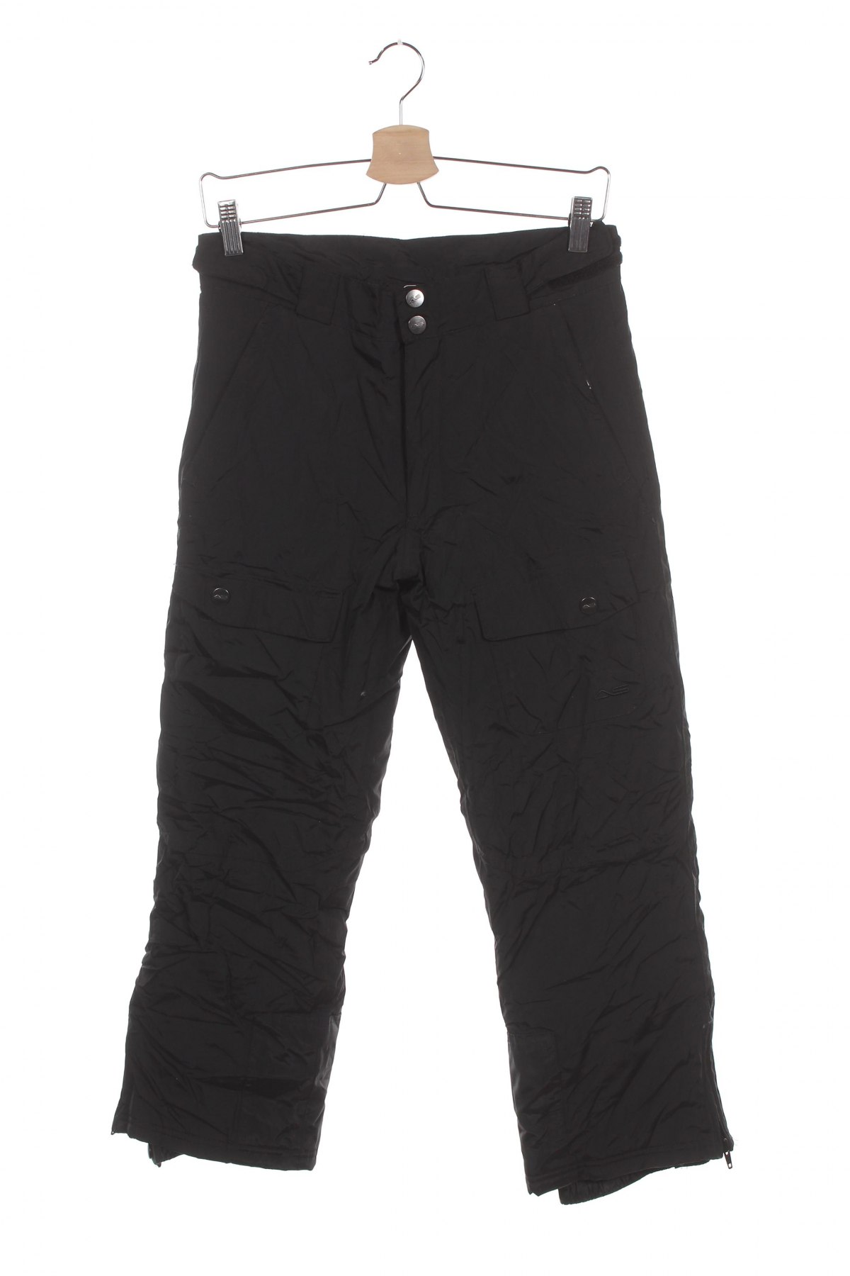 Детски панталон за зимни спортове, Размер 12-13y/ 158-164 см, Цвят Черен, Цена 6,00 лв.
