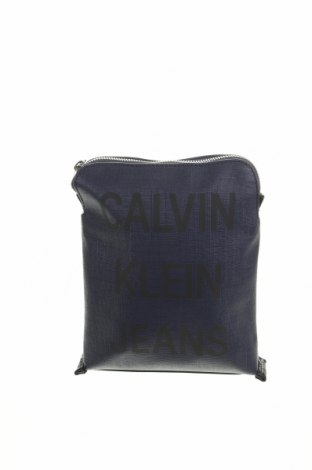 Geantă Calvin Klein, Culoare Albastru, Piele ecologică, Preț 130,76 Lei
