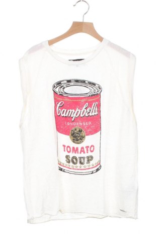Damen Shirt Andy Warhol By Pepe Jeans, Größe XS, Farbe Ecru, 100% Leinen, Preis 27,14 €