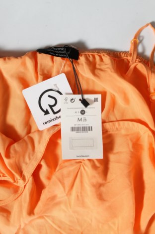 Γυναικεία μπλούζα Bershka, Μέγεθος M, Χρώμα Πορτοκαλί, Βισκόζη, Τιμή 9,28 €