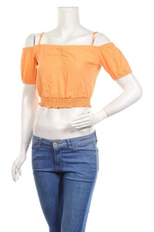 Γυναικεία μπλούζα Bershka, Μέγεθος M, Χρώμα Πορτοκαλί, Τιμή 18,56 €
