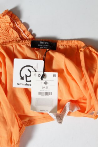 Γυναικεία μπλούζα Bershka, Μέγεθος M, Χρώμα Πορτοκαλί, Τιμή 18,56 €