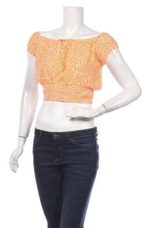 Γυναικεία μπλούζα Bershka, Μέγεθος S, Χρώμα Πορτοκαλί, Τιμή 17,53 €