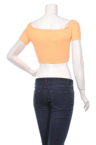 Γυναικεία μπλούζα Bershka, Μέγεθος XS, Χρώμα Πορτοκαλί, 93% πολυεστέρας, 7% ελαστάνη, Τιμή 12,47 €