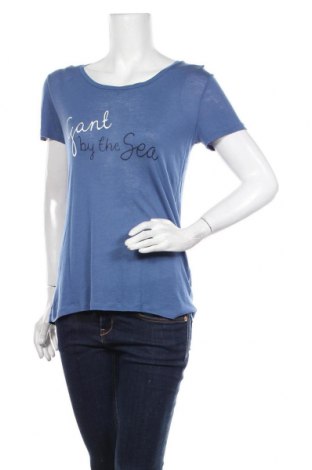 Γυναικεία μπλούζα Gant, Μέγεθος S, Χρώμα Μπλέ, 80% βισκόζη, 20% λινό, Τιμή 24,68 €