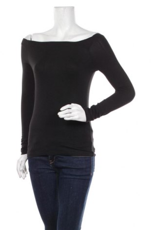 Γυναικεία μπλούζα Just Female, Μέγεθος S, Χρώμα Μαύρο, 46% βαμβάκι, 46% μοντάλ, 8% ελαστάνη, Τιμή 20,29 €