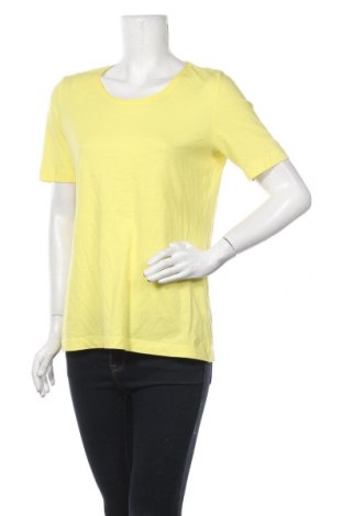 Дамска блуза S.Oliver, Размер L, Цвят Жълт, Памук, Цена 14,49 лв.