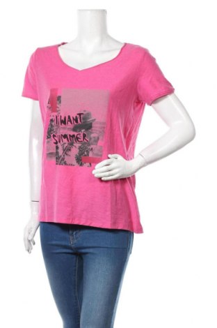 Дамска блуза S.Oliver, Размер L, Цвят Розов, 100% памук, Цена 14,49 лв.