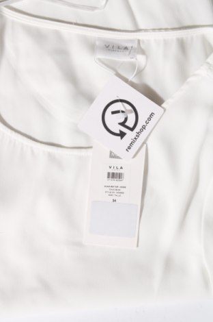 Γυναικεία μπλούζα Vila, Μέγεθος S, Χρώμα Λευκό, 96% πολυεστέρας, 4% ελαστάνη, Τιμή 21,65 €