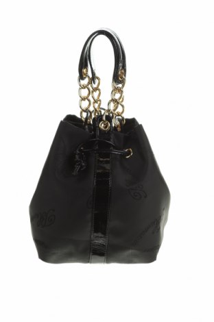 Дамска чанта Blumarine, Цвят Черен, Текстил, еко кожа, Цена 188,00 лв.