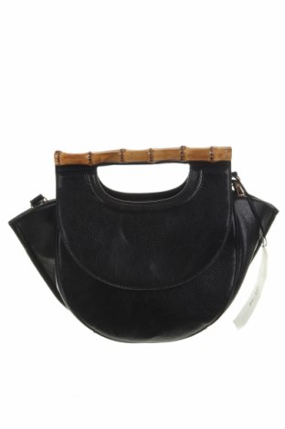 Дамска чанта Morgan, Цвят Черен, Еко кожа, Цена 47,60 лв.