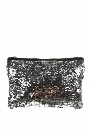 Дамска чанта Pieces, Цвят Черен, Текстил, Цена 27,60 лв.