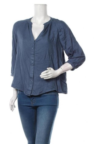 Γυναικείο πουκάμισο Cache Cache, Μέγεθος M, Χρώμα Μπλέ, 85% βισκόζη, 15% μαλλί, Τιμή 5,34 €