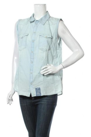 Γυναικείο πουκάμισο G-Star Raw, Μέγεθος XL, Χρώμα Μπλέ, Βαμβάκι, Τιμή 21,47 €