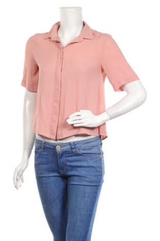 Дамска риза H&M, Размер M, Цвят Розов, Цена 8,40 лв.