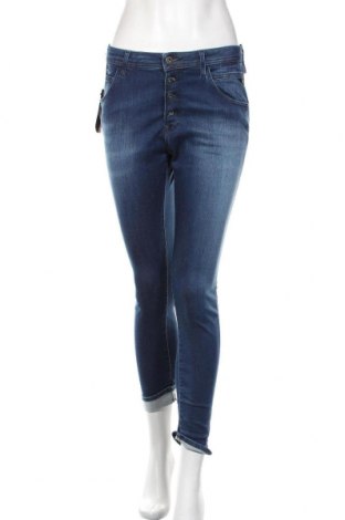 Dámské džíny  Replay, Velikost S, Barva Modrá, 85% bavlna, 10% polyester, 5% elastan, Cena  722,00 Kč