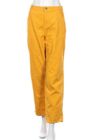 Дамски джинси Yessica, Размер XL, Цвят Жълт, 100% памук, Цена 30,45 лв.