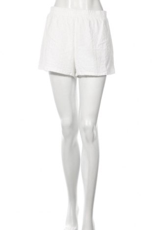 Дамски къс панталон MO, Размер M, Цвят Бял, Памук, Цена 30,36 лв.