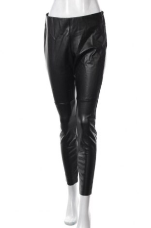 Дамски кожен панталон S.Oliver Black Label, Размер M, Цвят Черен, Еко кожа, Цена 59,15 лв.