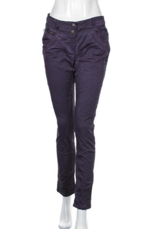Дамски панталон Cecil, Размер M, Цвят Лилав, 98% памук, 2% еластан, Цена 106,21 лв.