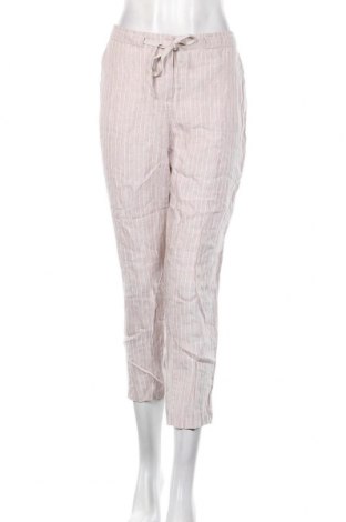 Pantaloni de femei Christian Berg, Mărime M, Culoare Bej, In, Preț 168,92 Lei