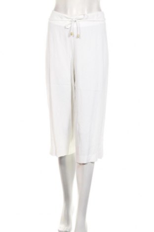 Дамски панталон Marks & Spencer, Размер XL, Цвят Бял, Вискоза, Цена 49,00 лв.