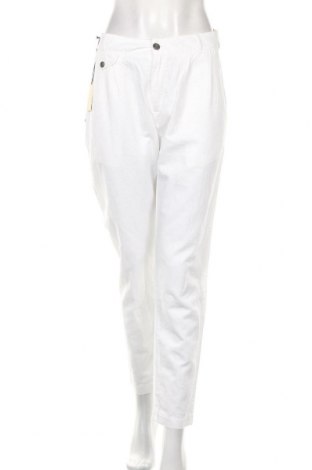 Γυναικείο παντελόνι Mason's, Μέγεθος L, Χρώμα Λευκό, 81% βαμβάκι, 19% λινό, Τιμή 25,05 €