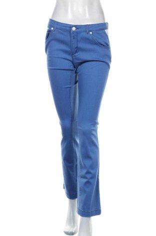 Dámské kalhoty  Replay, Velikost M, Barva Modrá, 79% bavlna, 18% polyester, 3% elastan, Cena  1 365,00 Kč
