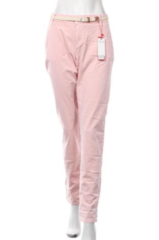 Дамски панталон S.Oliver, Размер L, Цвят Розов, 98% памук, 2% еластан, Цена 20,79 лв.