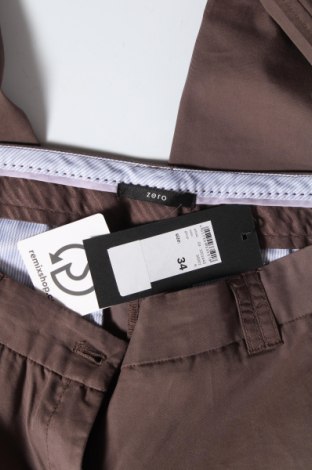Γυναικείο παντελόνι Zero, Μέγεθος S, Χρώμα Καφέ, 70% βαμβάκι, 30% ελαστάνη, Τιμή 28,66 €