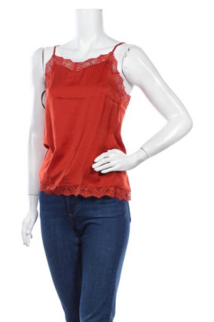 Γυναικείο αμάνικο μπλουζάκι Vila, Μέγεθος XS, Χρώμα Κόκκινο, 55% πολυεστέρας, 45% βισκόζη, Τιμή 25,33 €
