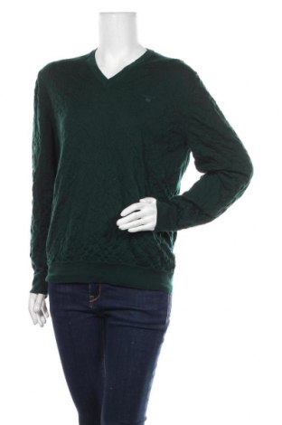 Γυναικείο πουλόβερ Gant, Μέγεθος XL, Χρώμα Πράσινο, Μαλλί, Τιμή 37,67 €