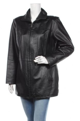 Дамско кожено яке Yessica, Размер XL, Цвят Черен, Естествена кожа, Цена 77,70 лв.