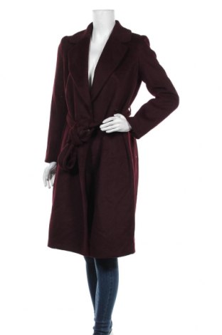 Дамско палто H&M, Размер S, Цвят Лилав, 52% вълна, 44% полиестер, 3% полиестер, 1% акрил, Цена 58,80 лв.