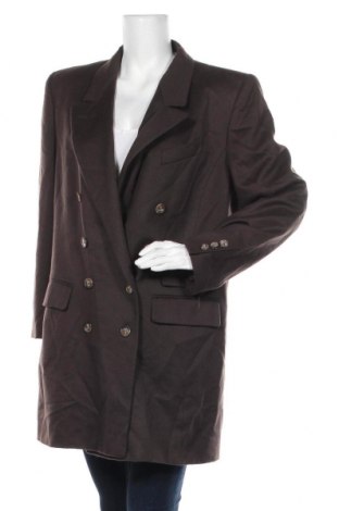 Дамско палто Madeleine, Размер XL, Цвят Кафяв, 80% вълна, 20% кашмир, Цена 129,60 лв.