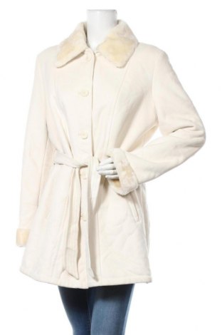 Дамско палто Studio, Размер L, Цвят Бял, Акрил, Цена 67,83 лв.