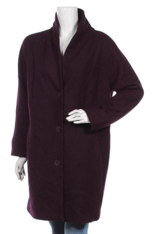 Дамско палто Zavanna, Размер XL, Цвят Лилав, 65% полиестер, 35% вълна, Цена 59,85 лв.