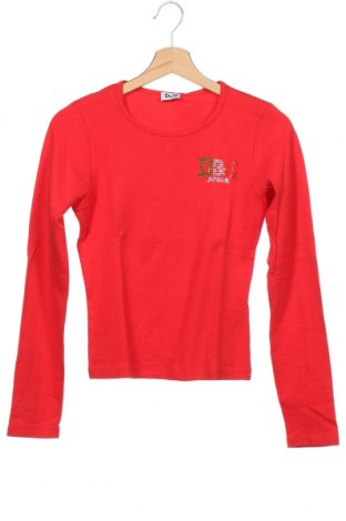 Dziecięca bluzka Dolce & Gabbana Junior, Rozmiar 13-14y/ 164-168 cm, Kolor Czerwony, Bawełna, Cena 205,20 zł