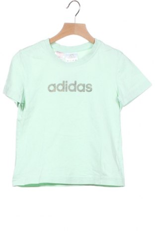 Dziecięcy T-shirt Adidas, Rozmiar 9-10y/ 140-146 cm, Kolor Zielony, Bawełna, Cena 117,00 zł