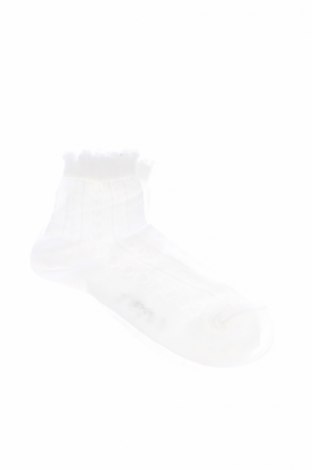 Детски чорапи Falke, Размер 7-8y/ 128-134 см, Цвят Бял, 83% памук, 17% полиамид, Цена 6,60 лв.