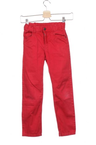 Dziecięce jeansy H&M, Rozmiar 7-8y/ 128-134 cm, Kolor Czerwony, Bawełna, Cena 72,00 zł