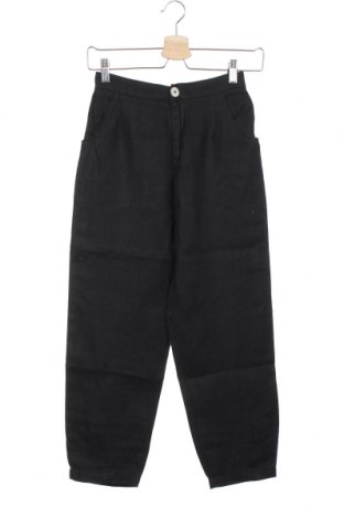 Παιδικό παντελόνι Zara, Μέγεθος 13-14y/ 164-168 εκ., Χρώμα Μαύρο, Λινό, Τιμή 14,47 €