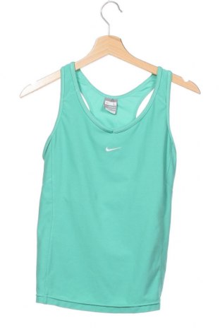 Детски потник Nike, Размер 12-13y/ 158-164 см, Цвят Зелен, 88% полиестер, 12% еластан, Цена 29,60 лв.