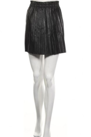 Δερμάτινη φούστα Cache Cache, Μέγεθος XS, Χρώμα Μαύρο, Δερματίνη, Τιμή 10,67 €